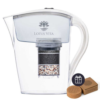 Lotus Vita Wasserfilter-Kanne Family 1,8L - Natura Plus