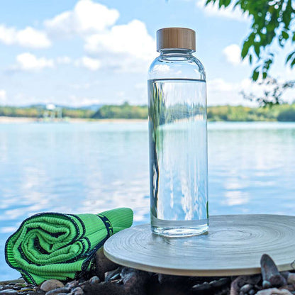 Lotus Vita Glas-Trinkflasche 580ml Outdoor Wasser