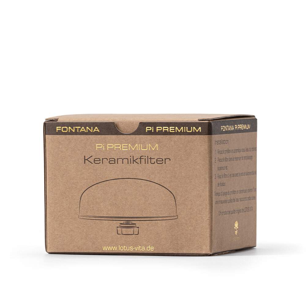 Lotus Vita Keramik-Filter Pi Premium Verpackung