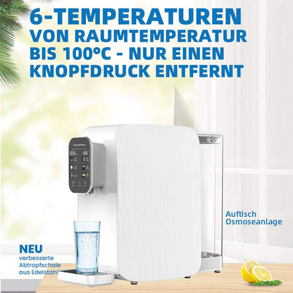 Osmofresh Osmoseanlage Quella Life Weiß 6 Temperaturen