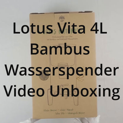 Lotus Vita Wasserspender mit Filter Kiara 4L - Natura Plus